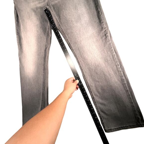 Rare Blank Tab Levis 541 Athletic Fit Stretch Jeans Color Faded Gray Size 38x34 - Picture 8 of 9